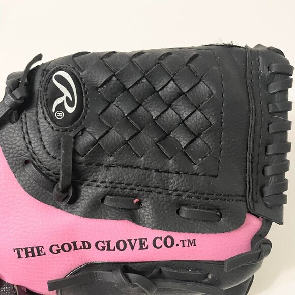 Rawlings Baseball Glove Youth Players Series PL10PB 10 Inch Pink - Picture 10 of 12